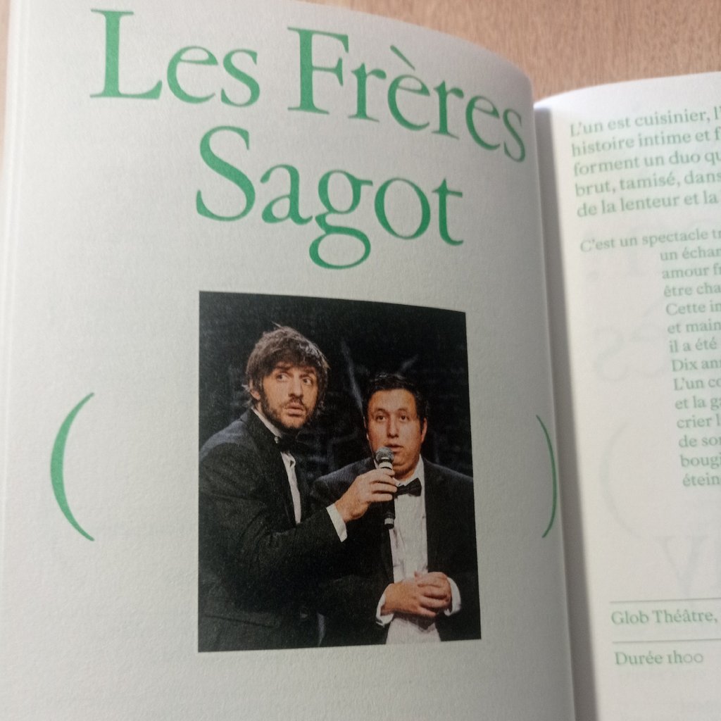 spectacle les frères Sagot