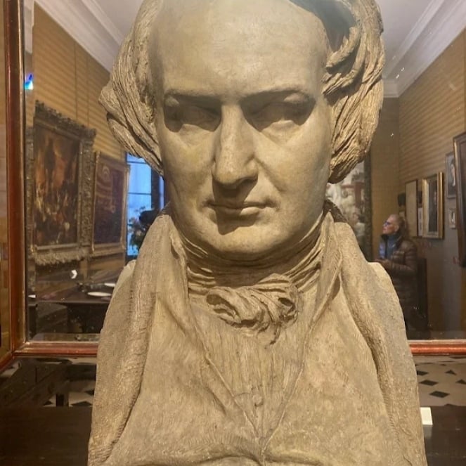 a couple of men on a stage