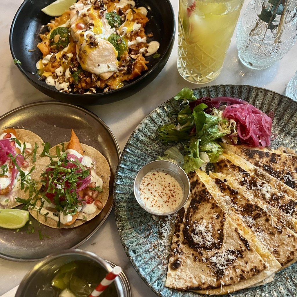 A close up of a tiger stripe pattern