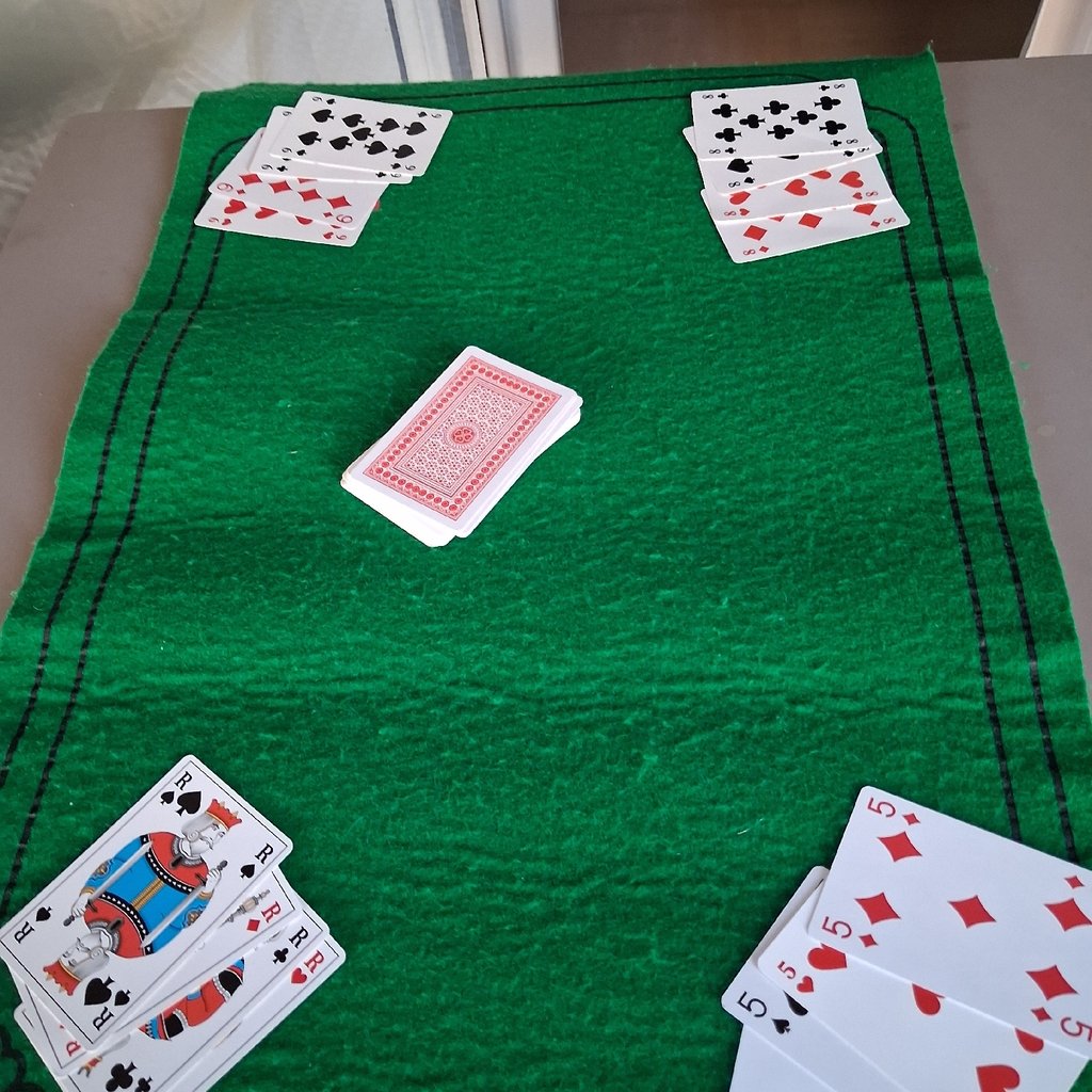 🃏 Partie de Burraco : "Restons Zen..."