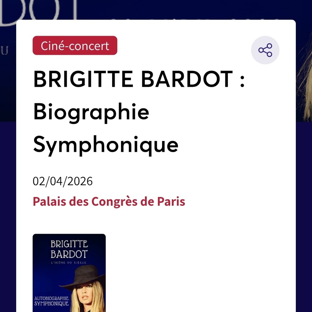 brigitte bardot biographie symphonique