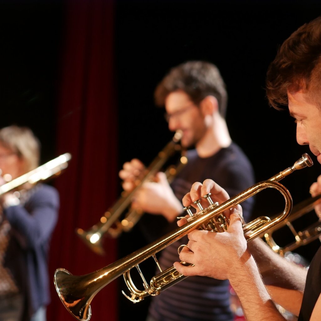 Colorful jazz concert / www.jensth.com