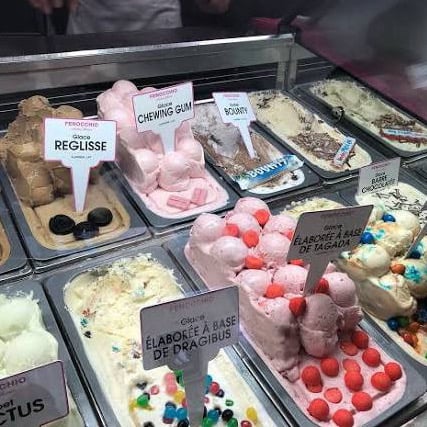 Une superbe glace à la Claire Fontaine