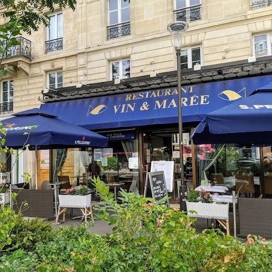 Déjeuner au restaurant "Vin et Marée"