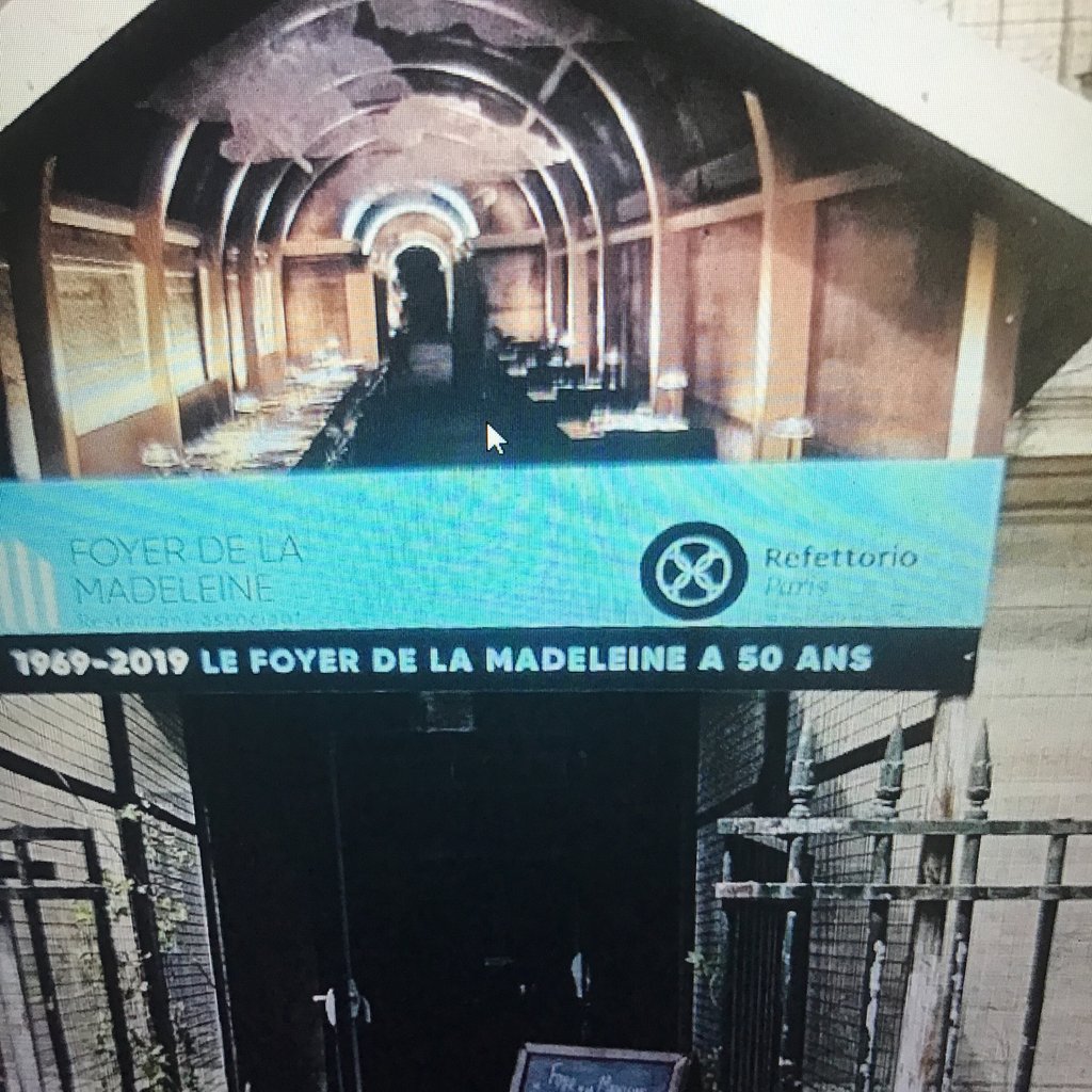 dejeuner Foyer de la Madeleine