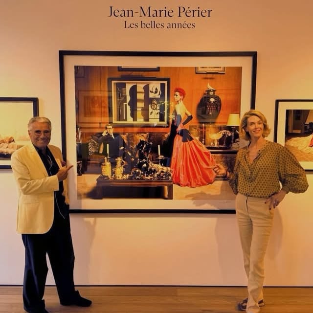 Exposition « Jean-Marie Périer : Les belles années » avec Christine