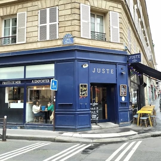 Restaurant JUSTE & fruits de mer île de Ré 