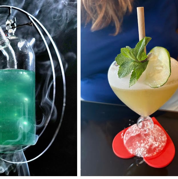 Chris, a French magician is the mastermind behind L’EscaMoteur in Kyoto. He designed the speakeasy himself, and his drink creations are out of this world.