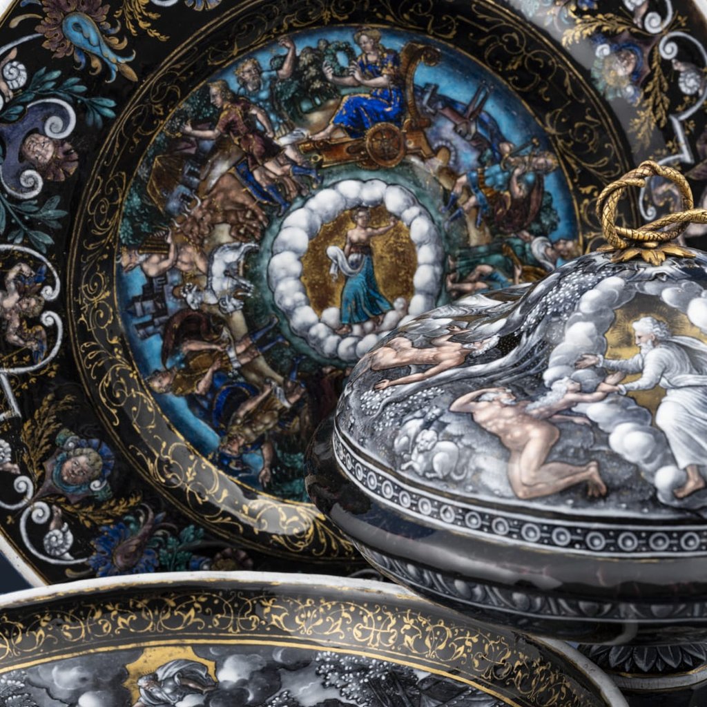 exposition éblouissante et gratuite - Les émaux de Limoges la Renaissance
