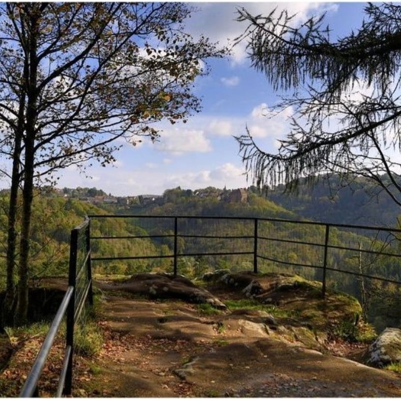 Sentier des 3 rochers à La petite Pierre