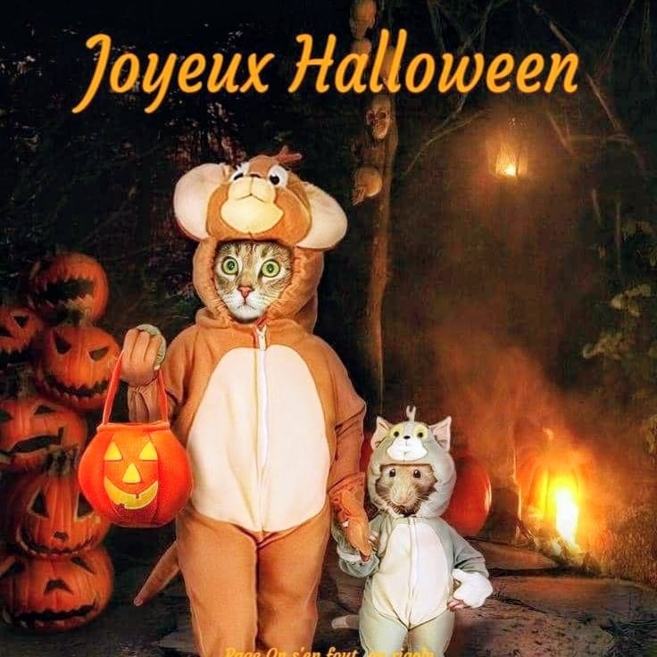 HALLOWEEN AV MIMOSA. DANSER  S'AMUSE  SOURIRE