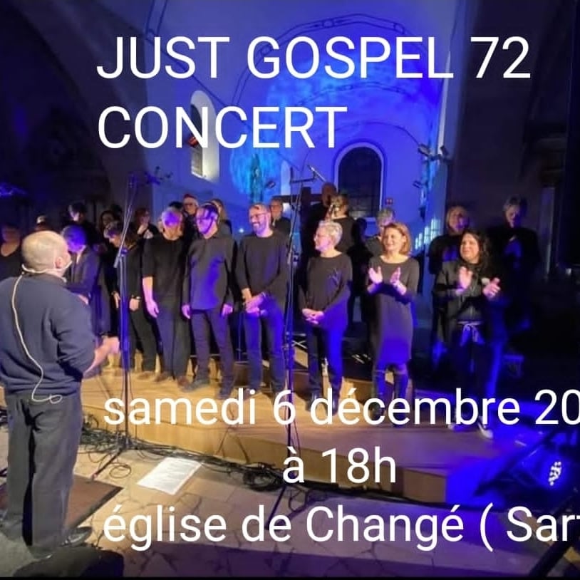 Choeur de Noël JUST GOSPEL 72 à Changé (Sarthe)