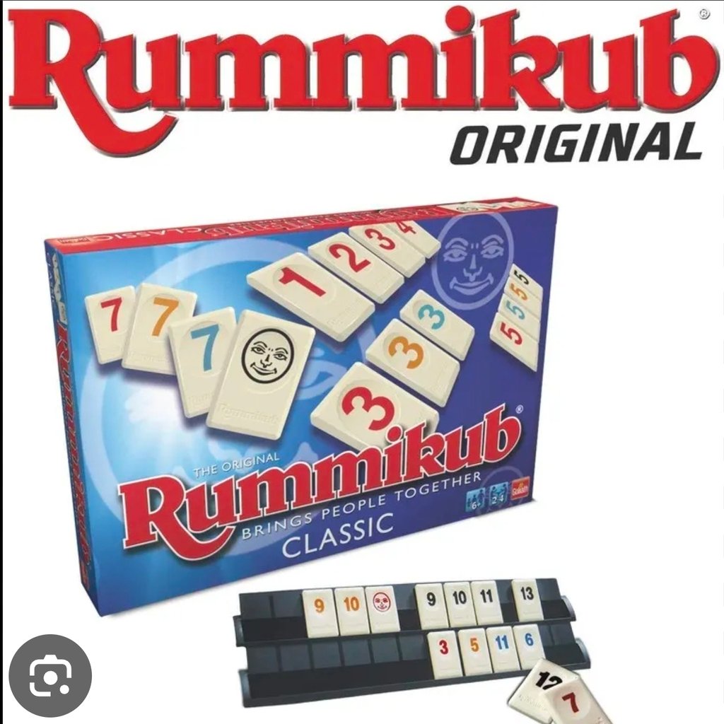 1 partie de rummikub chiffres, Cinéma PATHÉ, Gare du Sud