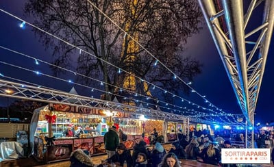 🎄 Magie des Fêtes : Marché de Noël au Champs de Mars