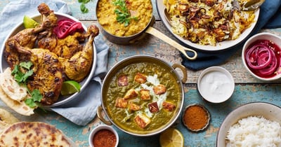 Repas Indien au coeur du passage Brady