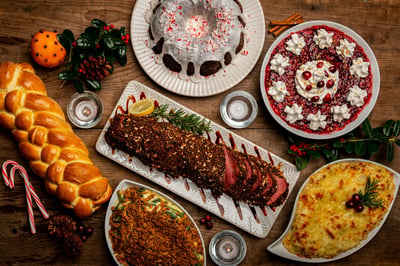 Repas de Noël convivial avec Béatrice 