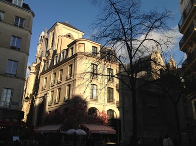 La grande rue Saint-Martin, la rue Quincampoix et le plateau Beaubourg.