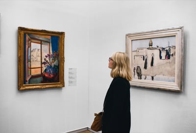Exposition temporaire Le Dernier Sacre à la Galerie des Gobelins.