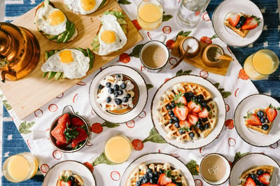 Brunch dans un Hôtel 