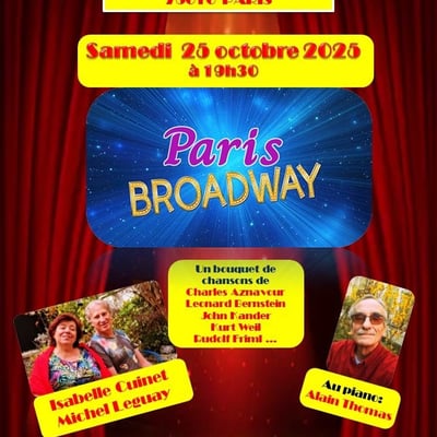 concert " De broadway a Paris"