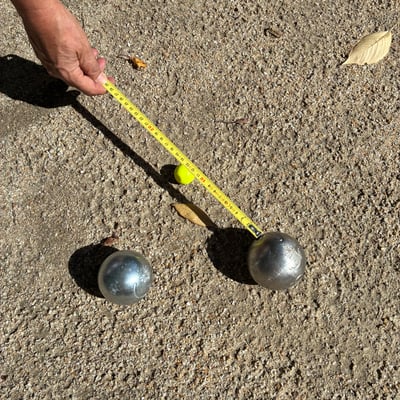 Pétanque conviviale aux Tuileries