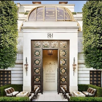 Le design californien RH Paris