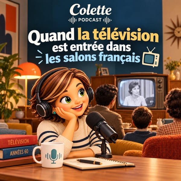Colette Podcast Quand la télévision est entrée dans les salons français 📺
