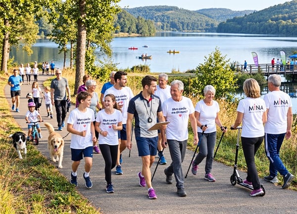 Marche solidaire et accessible au Bois de Boulogne