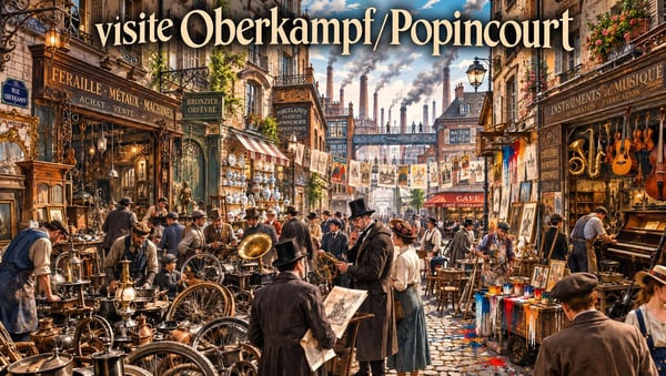 Visite guidée quartier Popincourt et Oberkampf
