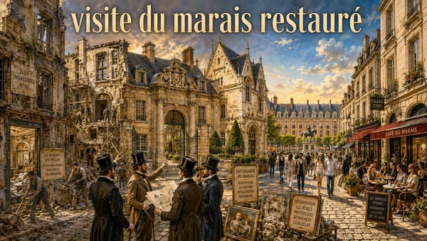 Visite guidée : Le Marais restauré (Sud)
