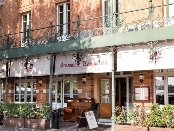 Dîner à la brasserie les beaux-arts