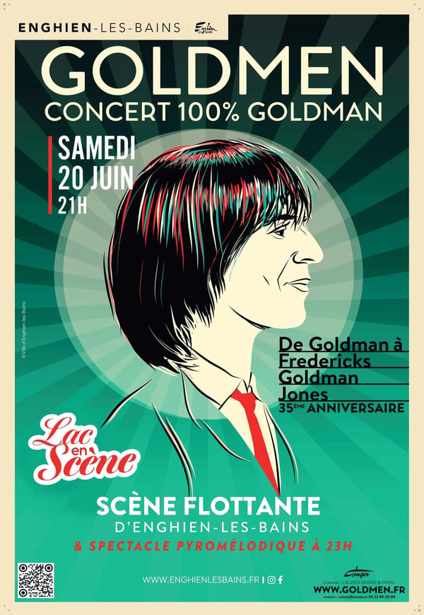 concert Goldmen + feu d artifice