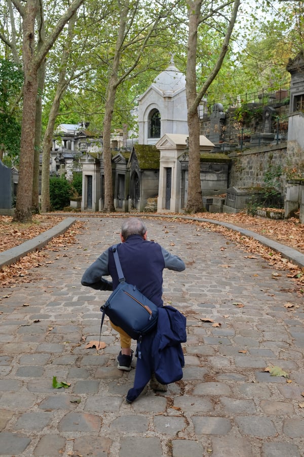 Balade photo au Pere Lachaise "d'encre et de sang"