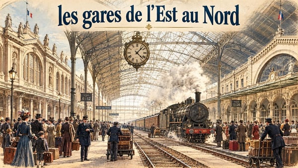 Visite guidée : Autour des Gares de l'Est et du Nord