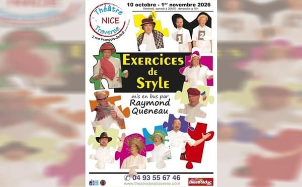 🎭 Culture : Théâtre burlesque avec "Exercices de style"
