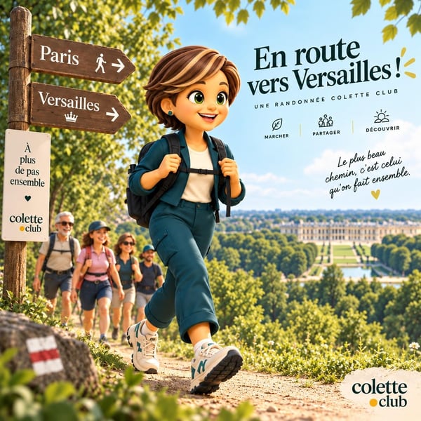 🥾 Paris → Versailles : le défi Colette !