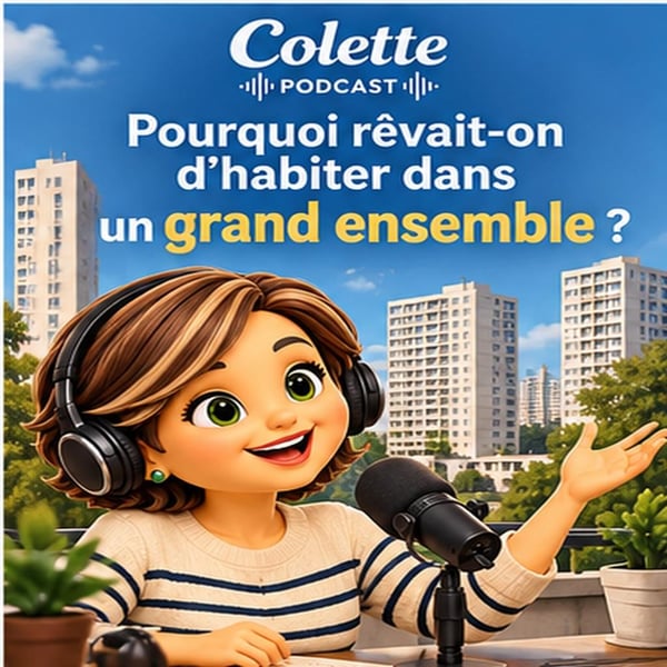 Colette Podcast Pourquoi rêvait-on d'habiter dans un grand ensemble ? 