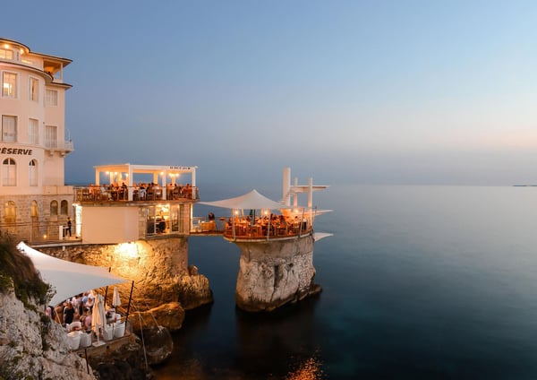 Dîner avec vue au Plongeoir