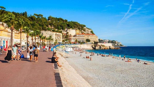 Balade en soirée promenade des anglais