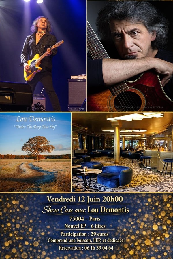SHOWCASE EXCEPTIONNEL – UNE SOIRÉE MUSICALE ET CONVIVIALE VENDREDI 12 JUIN
