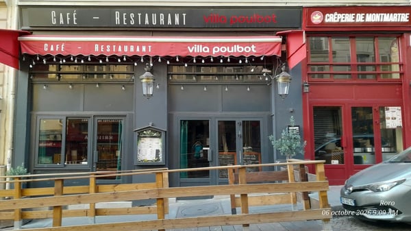 Déjeuner 🍽️ convivial & amical : Restaurant Villa Poulbot