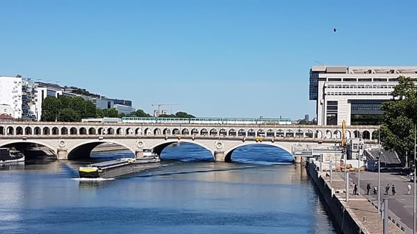 Visite du parc de Bercy