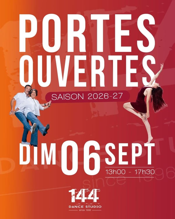 💃 Après-midi & Découverte : Portes Ouvertes au 144 Dance S