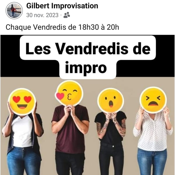 atelier théâtre d'improvisation 🥳