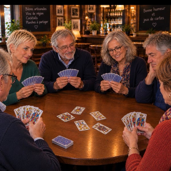 Tarot à 5 au Bistrot Championnet