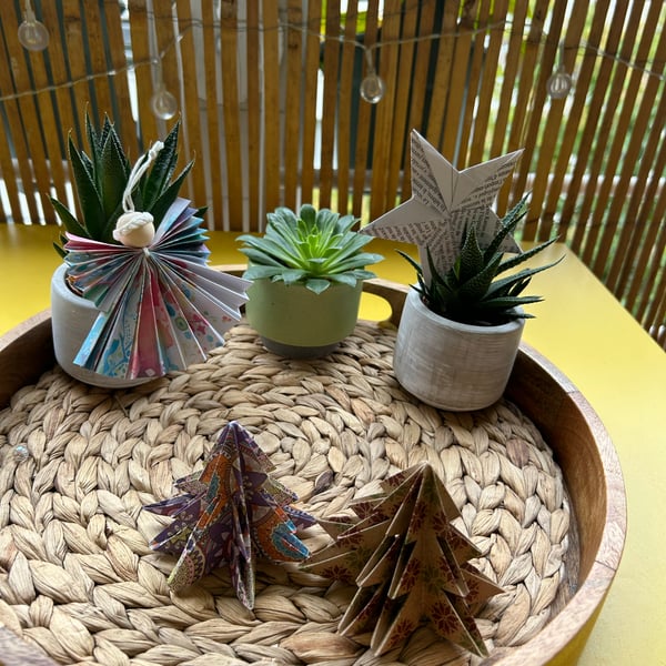 origami de Noël