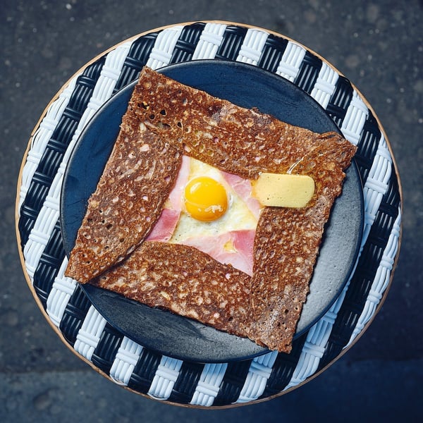 Déjeuner au Breizh Café