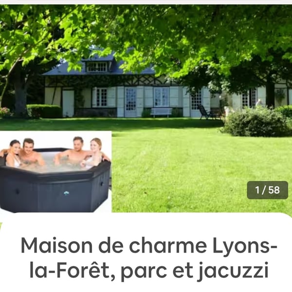 WE 🏡🐄🌳 Normandie. Héberg. gîte charme, spa & repas < 179€
