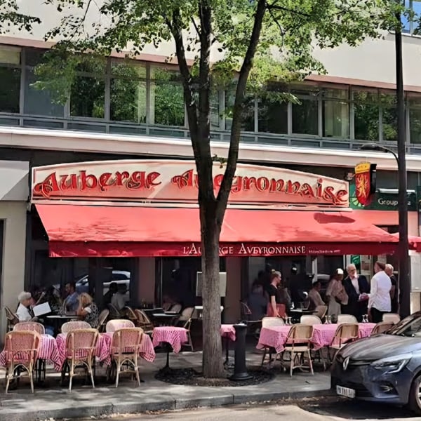 Déjeuner à l'Auberge Aveyronnaise