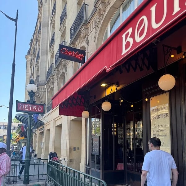 dejeuner Bouillon CHARTIER Gare de l’Est
